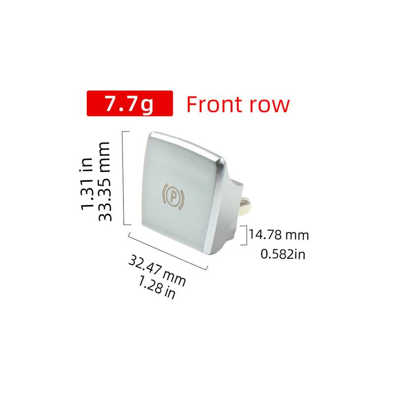 Handbrake Assembly Electronic Handbrake P Button Decorative Cover 61319148508 For BMW X5 E70 2007-2013 X6 E71 2008-2014
