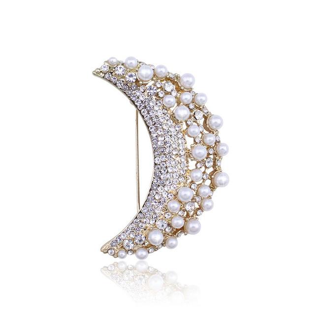 Broszki Tide High End Cyrkonie Niszowe Motyl Perła High End Biżuteria Przeciwodblaskowa Broszka Dekoracyjna Luksusowa Biżuteria
