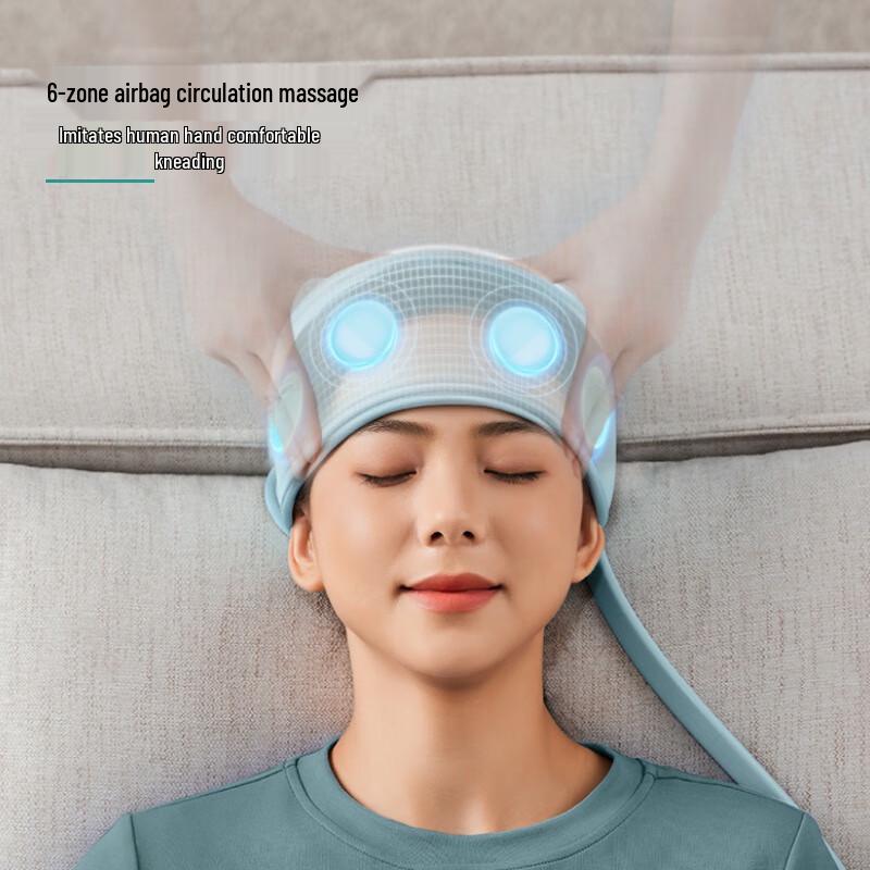 Philips Portable Head Massager with Air Compression & Hot/Cold Therapy