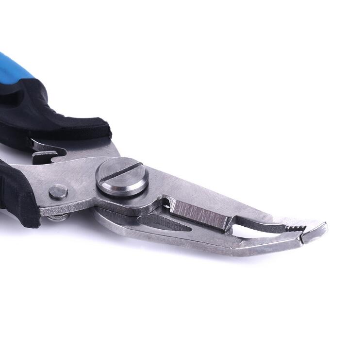 Fishing Pliers Scissor Braid Cutters Split Ring Pliers Hook Remover Fishing Tackle