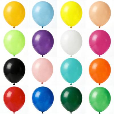 50-100 Pcs Latex Balloon Wholesale 5inch 10inch 12inch Matte Helium Ballon For Birthday Party Wedding Arch Background Decoration