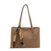 Modern And Sophisticated Large Pu Shoulder Tote Bag For Women With Phone Pocket