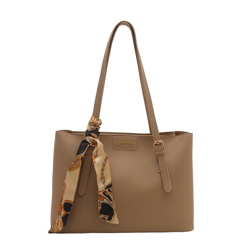 Modern And Sophisticated Large Pu Shoulder Tote Bag For Women With Phone Pocket