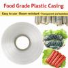 5/10 M Plastic Packaging Sausage Casing Plastic Plastic Casings  Sausage Making