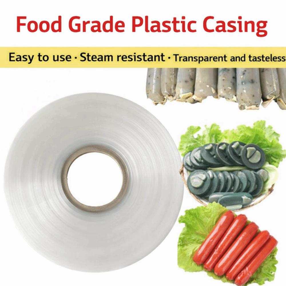 5/10 M Plastic Packaging Sausage Casing Plastic Plastic Casings  Sausage Making