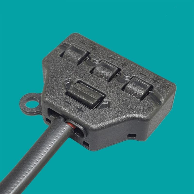 Sturdy Plastic Materials LED Terminals Block with Out Designs Home Accessory Convenient for Quick and Safe Connection