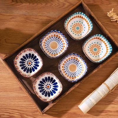 Dosemia Small Japanese-style Ceramic Dish – Perfect for Sauces, Seasoning & Jams