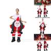 Claus Inflatable Santa Costume For Themed Party Stage Performance Fashion Gift