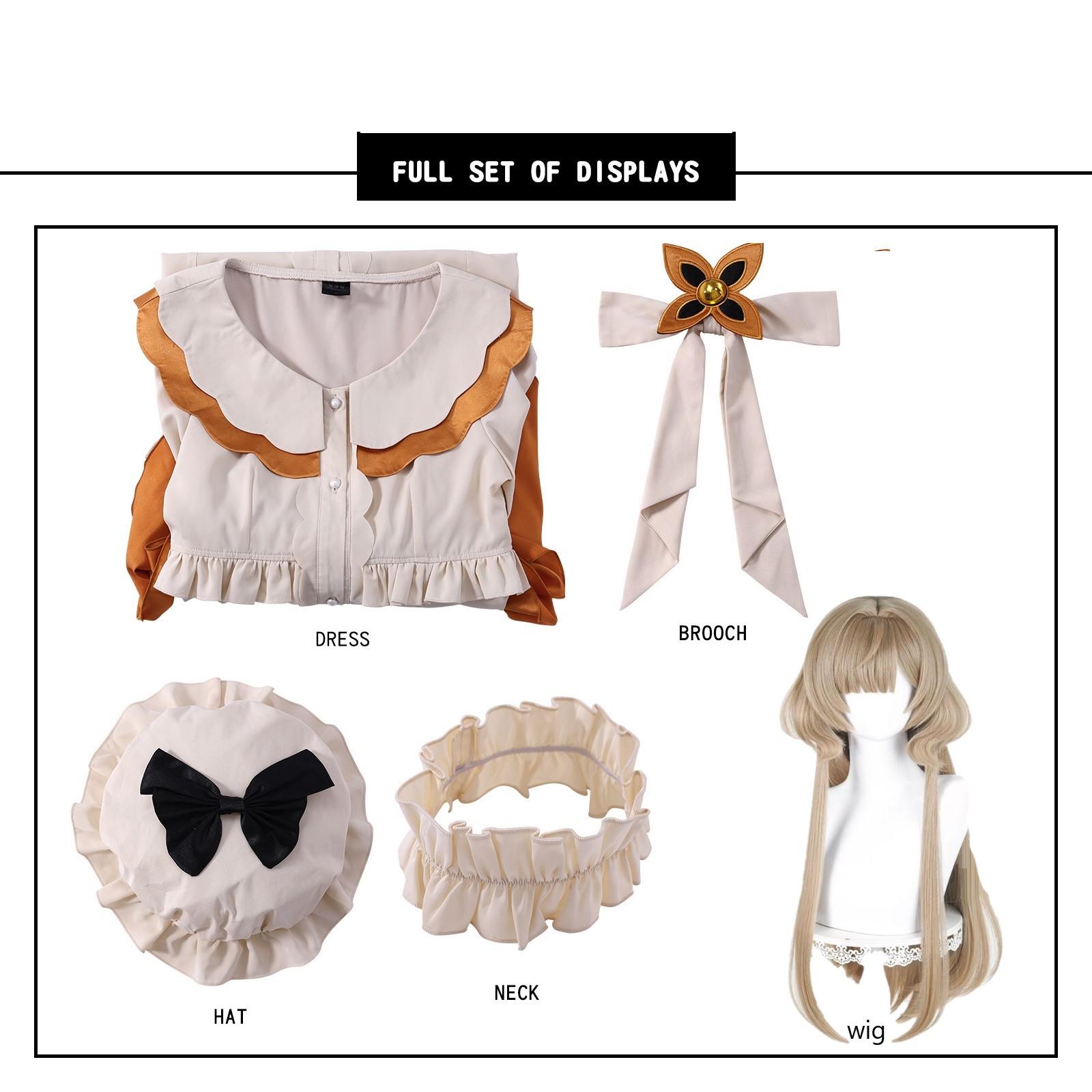 Game Genshin Impact Sandrone Cosplay Costumes