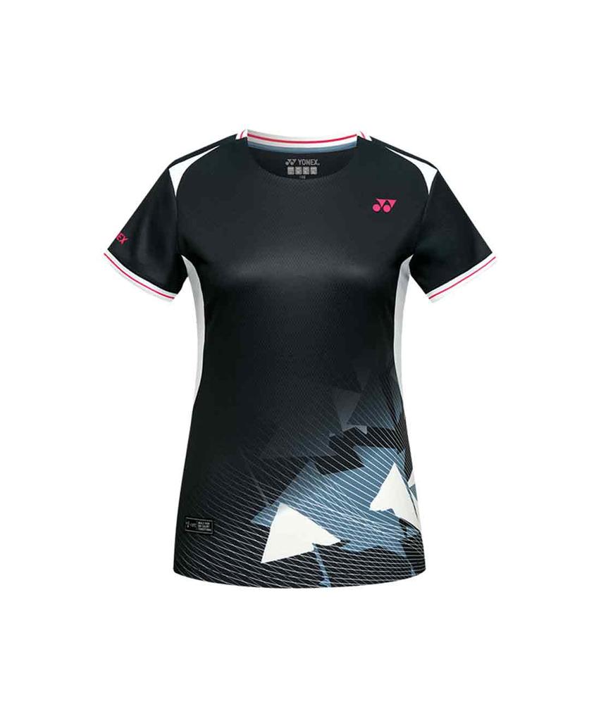 YONEX 261Ts016F Charcoal Women'S Color Block Accent Gaming Wear