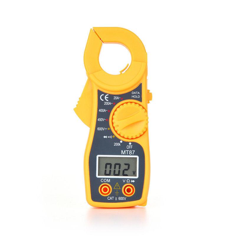 Digital Clamp Meter With Voltage Current Resistance Testing For Electrical Professionals