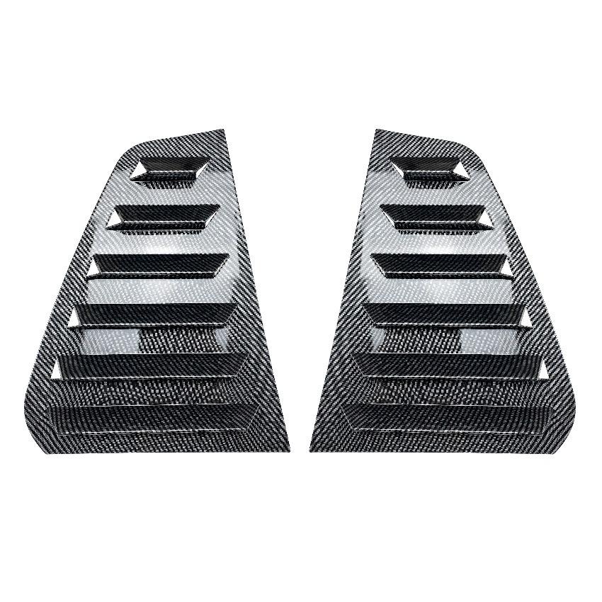 

Car Body Kit Rear For VW Golf MK7 7.5 2013-2019 Rear Side Window Louvers Air Vent Scoop Shades Sticker Car Interior Accessories