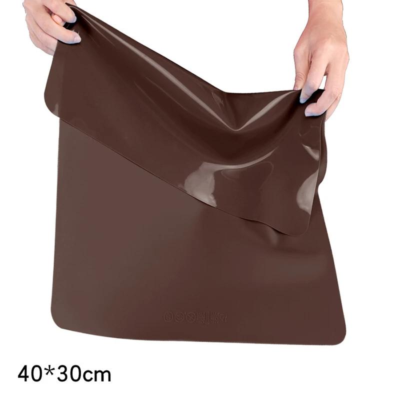 40*30cm Silicone Mat Heat Resistant Placemat Waterproof Pad Kitchen Counter Protector Non-Slip Table Mat Kitchen Pastry Liner