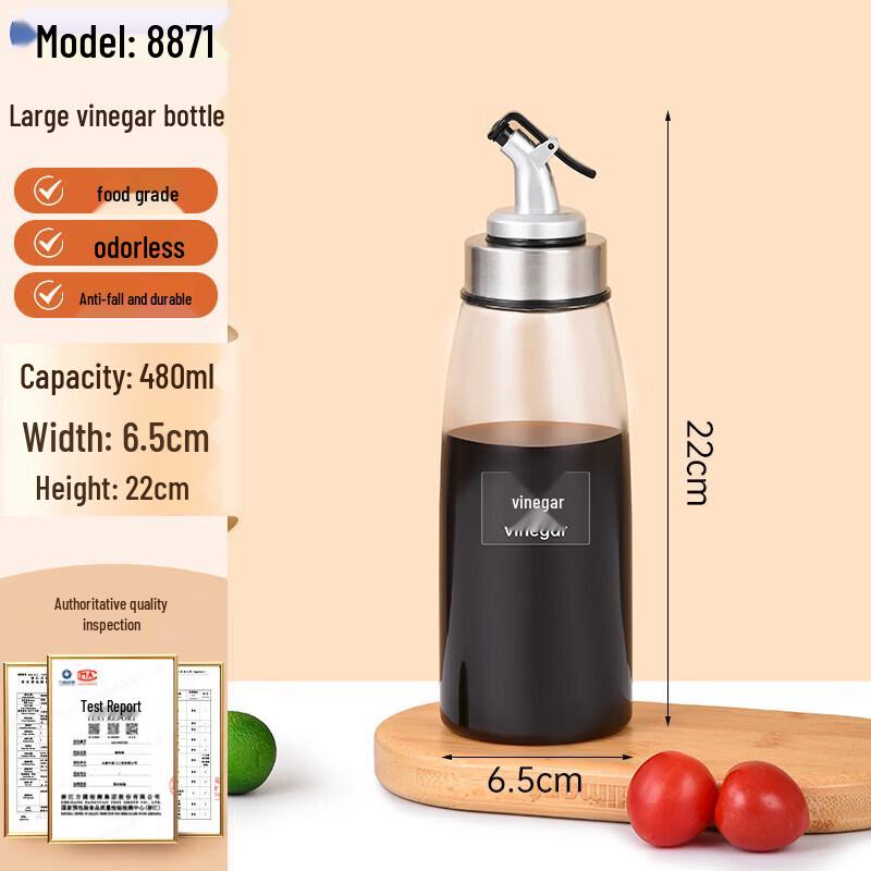 Commercial Acrylic Oil and Vinegar Dispenser