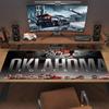 Oklahoma Sonners Color Mouse Pad Large Gaming Table Cushion Non-slip Laptop Tablet Big Mousepad XXL Mat Mini PC Playmat With Lock edge