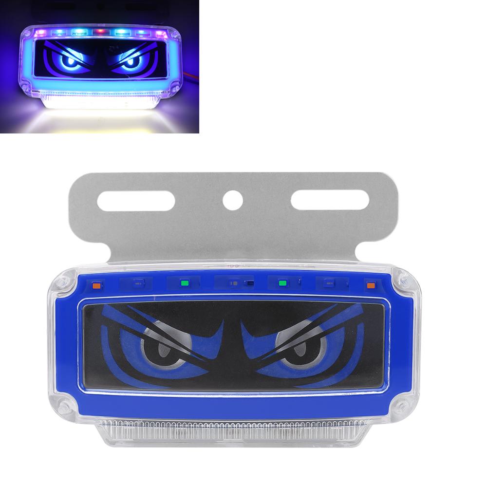 Ultra-Bright Devil s Eye Truck Light RGB LED 24V Truck Side Marker Light  Replacement синий