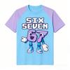 Summer Fashion Fun Cartoon 67 Print Kids T-Shirts Summer Street Short-Sleeve Outdoor Casual Tops for Boy and Girl's Tees Top