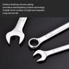20Pcs Spanner Set Cr Vanadium Steel Portable Large Opening Star Double End Wrench Set for Repair Maintenance