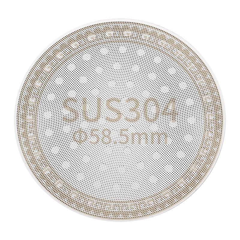 Espresso Puck Screen 51mm 53.5mm 58.5mm 304 Stainless Steel Double Layer Filter Reusable Coffee Puck Screen Filter Barista Tool