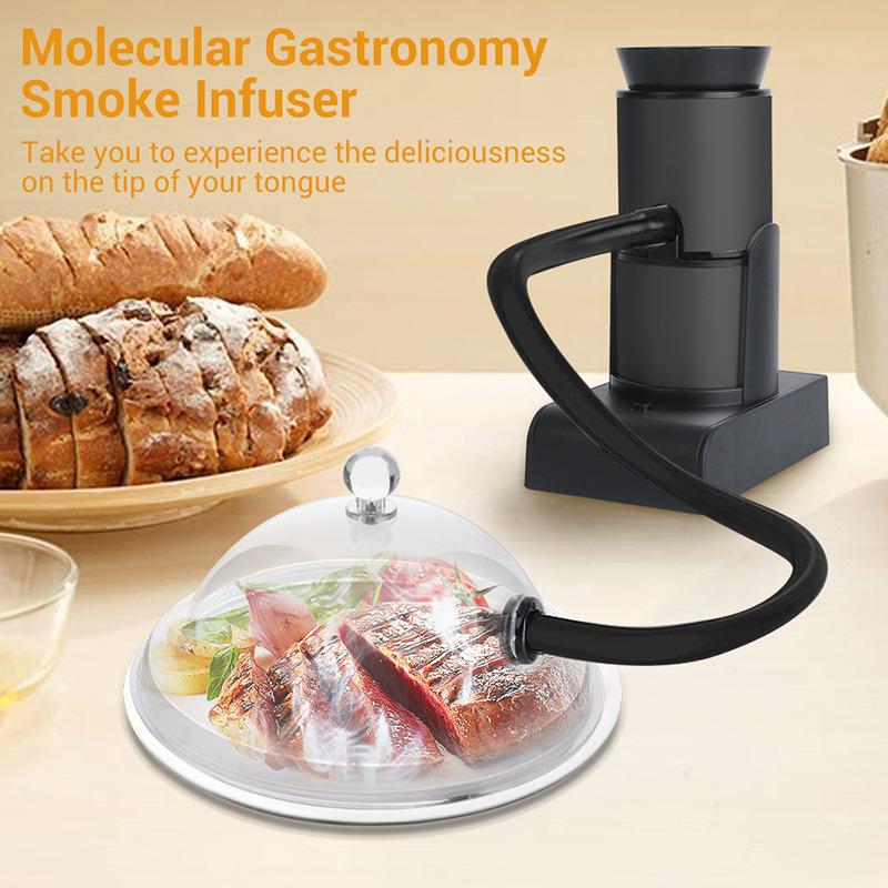 Handheld Kitchen Smoker for Molecular Cuisine - Ideal for Steak and Salmon