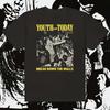 Youth of Today Hardcore Punk T-Shirt 80s/90s Retro Streetwear Tee with Logo Song Lyrics Straight Edge Crewneck Shirt Streetwear