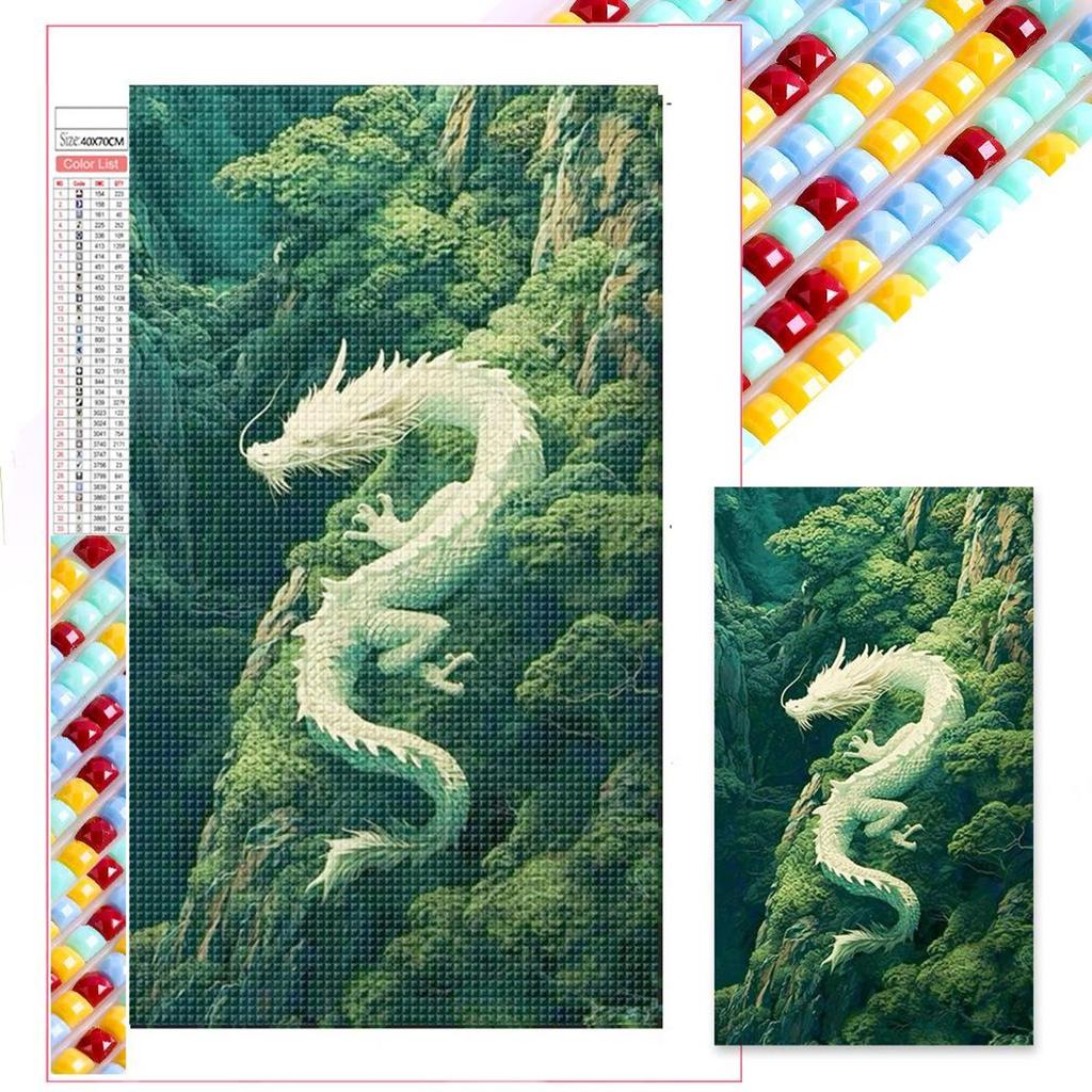 Animal 5D DIY Full Drill Square Diamond Painting Kit for Home Wall Room Decor