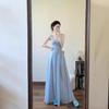 picture color (invisible zipper + elastic lining)