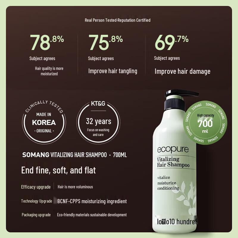 Somang Scalp Care Plant Shampoo