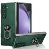 Compatible with Samsung Z FOLD7 foldable phone case, mecha finger ring stand, Galaxy Z Fold6 protective case