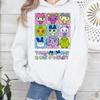 Mignon Tamagotchi Takuma Chanson Accessoires Sweat-shirts à Capuche pour Hommes et Femmes Couples Ample Vestes Automne/Hiver Coton Vêtements Décontractés