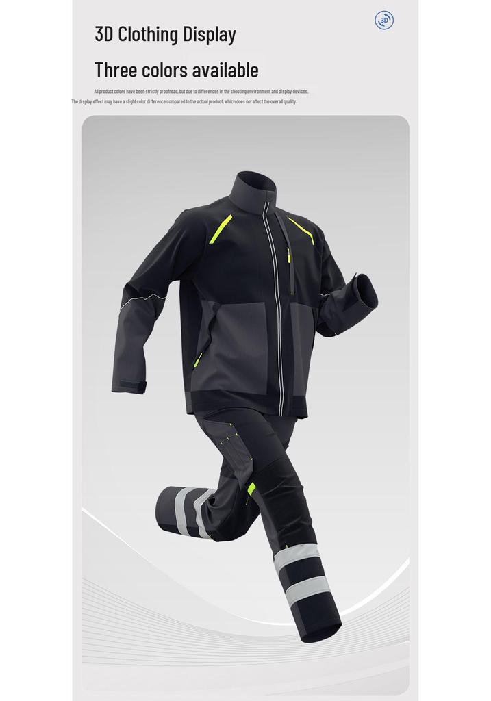 Tear-Resistant Men's Workwear: Durable, Wear-Resistant Clothing for Miners, Construction, and Electricians, Customizable for All Seasons.