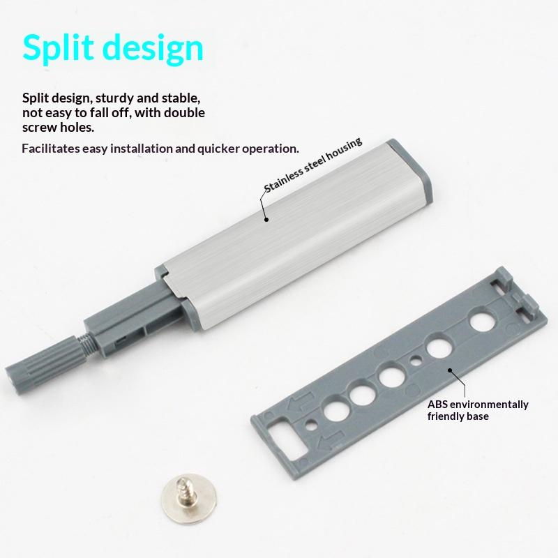 10 Pcs Magnetic Push Latches For Cabinets, Push To Open Cabinet Hardware, Push Touch Latch, Kitchen Door Push Latch