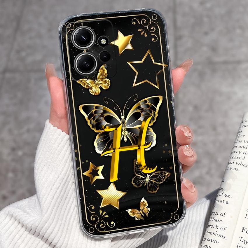 For Redmi Note 12 11 11T Pro Plus 12S 12 Turbo 11S 11SE 5 Plus 5A Pro Phone Cases Star Letters Soft Transparent Silicone Lightweight Back Covers Shell