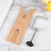 1Set Bench Pin Clamp V-Slot Bench Vise Fixing Clip For Workbench Wooden Workholding Devices Adjustable Jewelry Clamp Tool