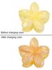 New Flower Hair Claws Gradient Fashion Shark Claws Hairpin For Girlschange Colour In The Sunlight Vacation Hair Accessories