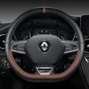 Car Steering Wheel Cover For Scenic Clio Laguna 2 3 4 5 Kangoo Fluence Megane Trafic Talisman Twingo Kaptur Accessories