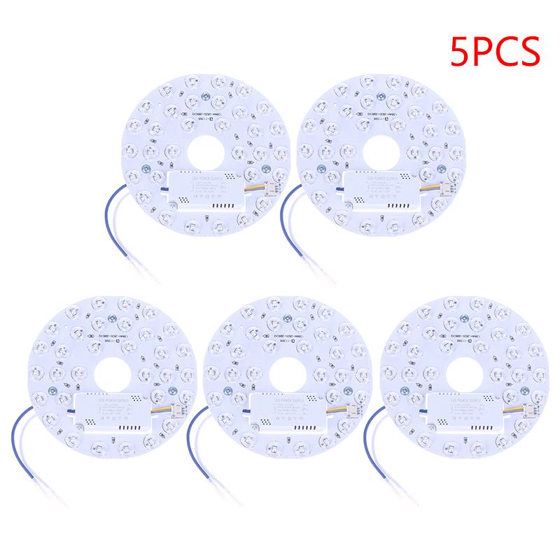 Fan Light Source Iralan Panel Led Bulb Chip Light Board Ac 85-265V Energy-Saving Circular Replaceable Led Light Source