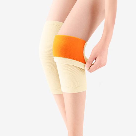 1 Pair Winter Knee Brace Men Women Outdoor Cycling Skiing Running Leg Warmer Cold Weather Windproof Thicken Thermal Knee Pad Sleeve