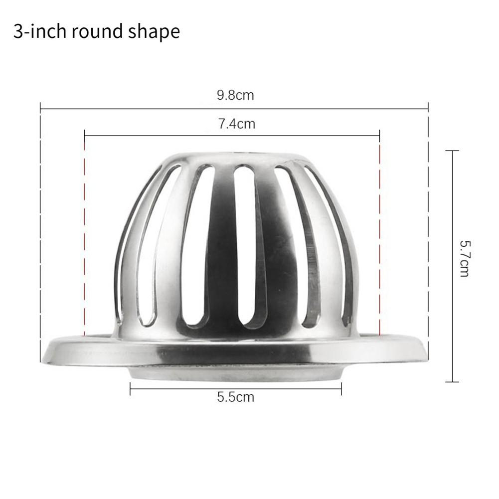

Stainless Steel Gutter Guard 345 Inch Protecting Roof Pipes and Downpipes Round 3inch