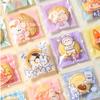 100Pcs 7x7cm Small Plastic Cartoon Animal Printed Self-Adhesive Packaging Cookie Candy Bags Child Birthday Party Favors