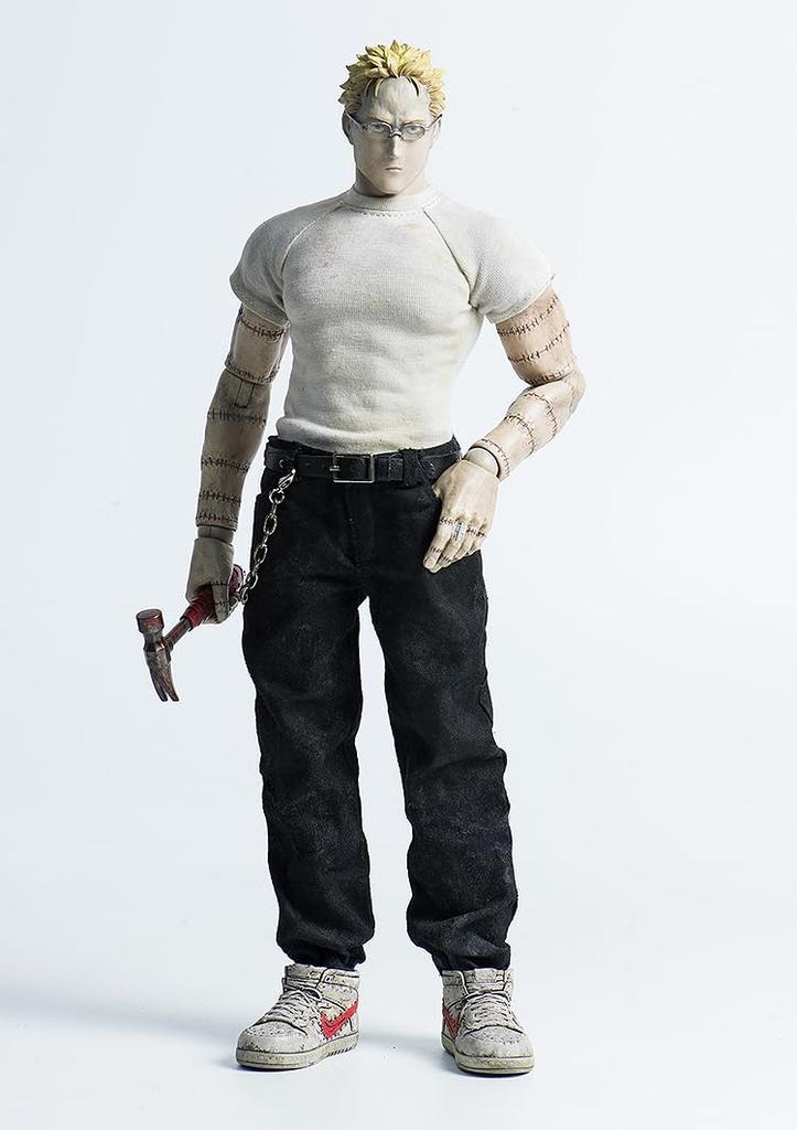 Threezero Dorohedoro Scale and POM Painted Movable Figure Resale 1/6 ABS, PVC, [Cloth Outfit]