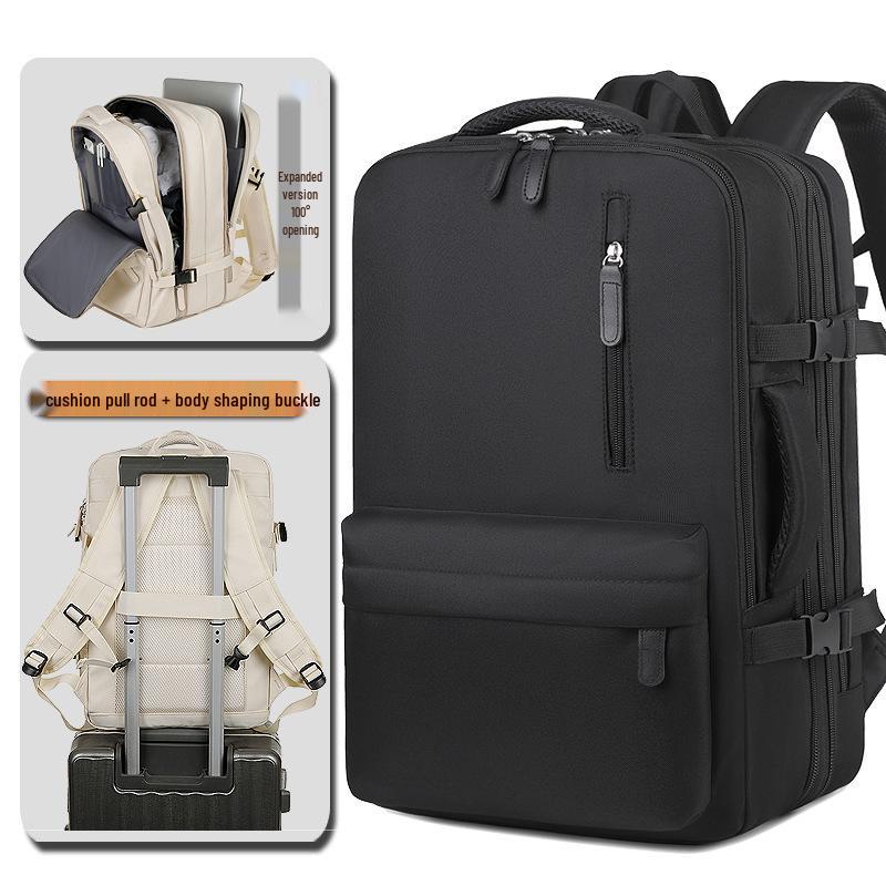 Dámský rozšiřitelný cestovní batoh - Extra velká kapacita pro služební cesty, do školy a na lehké cestování (2024)