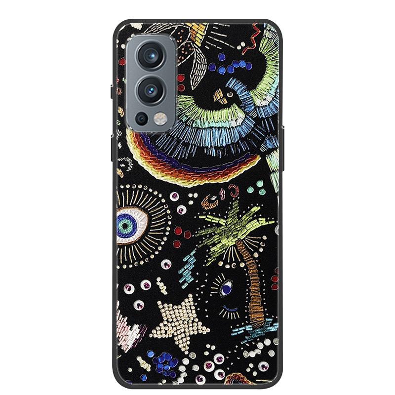 För Oneplus Nord 2 5G Fodral 3D Drake Prägling Mjuk TPU Silikon Baksidesfodral För Oneplus Nord2 5G One Plus Nord 2 Coque Bumper