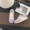 High-end soft-soled casual women's spring new flat-bottomed versatile lightweight sports board shoes tide