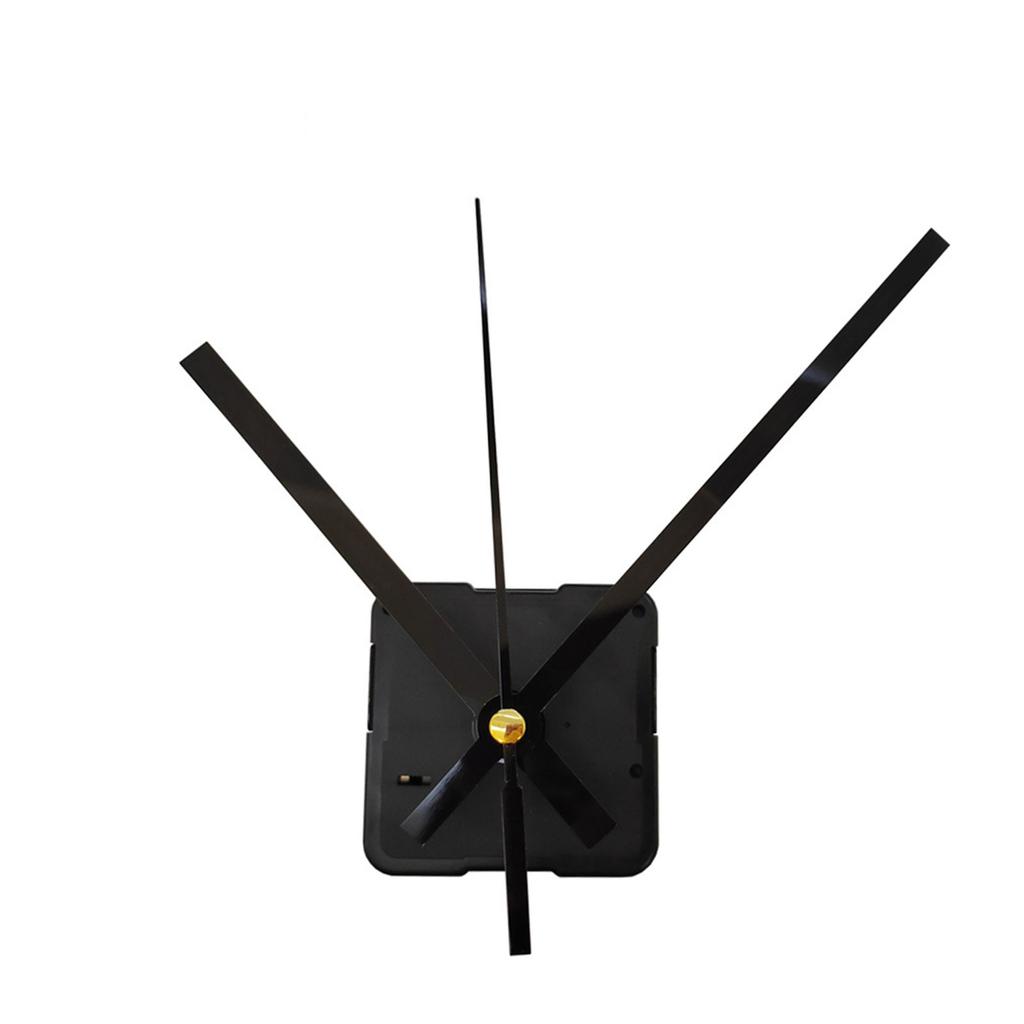 Quiet Quartzs Clock Movement Mechanism with Long Shaft Thread Motor and Metal Hands Kits for Clock Crafting Projects