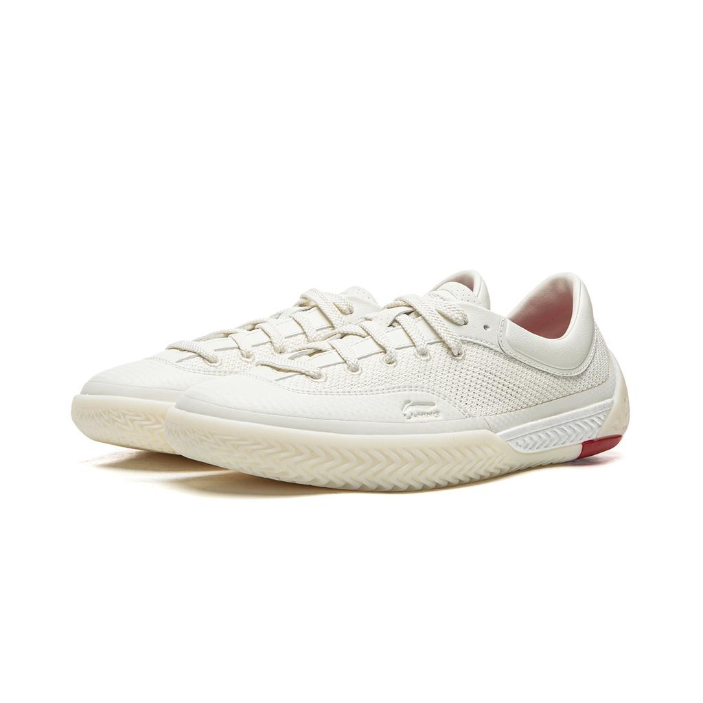 Li Ning Break The Mold Slip Resistant Cushioning Abrasion Resistant Breathable Low Top German Army Trainers Women's AGCW208-1
