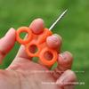 5Pcs Heavy-Duty Black Camping Nails – Non-Slip Tent Stakes for Hiking, Backpacking & RV Anchoring, Durable Outdoor Gift