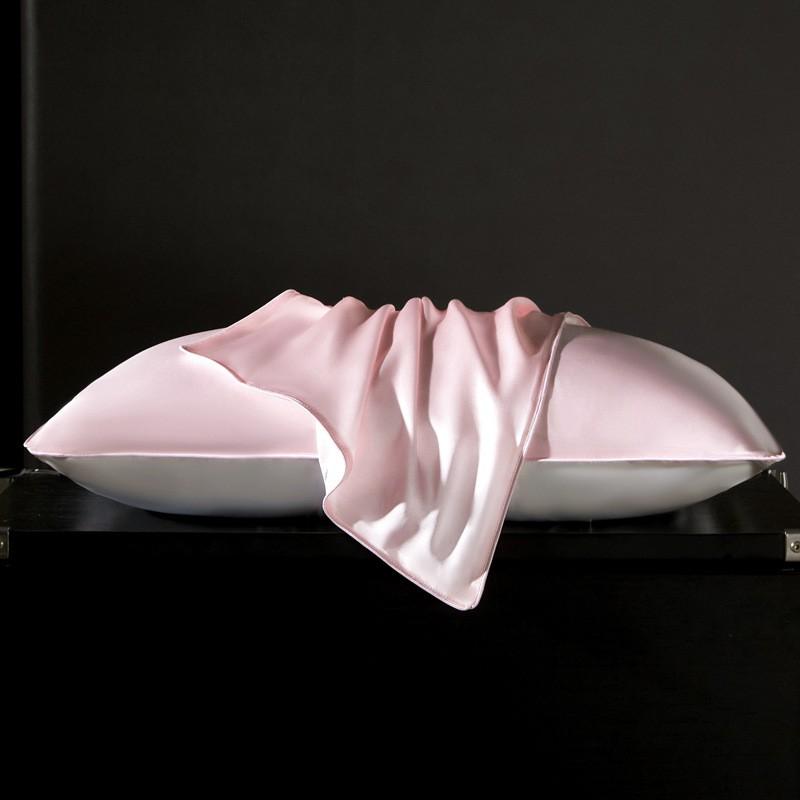 40mm 100% Pure Mulberry Silk Pillowcase 48x74cm Single Or Pair Anti-Mite Hypoallergenic Luxury Sleep Cover