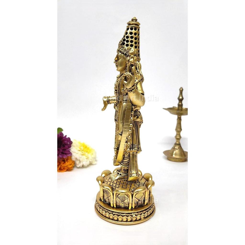 Lord Tirupati Balaji Idol Murti for Mandir | Pooja Room Lord Vishnu Shree Venkateswara Swamy Statue God Balaji Home Decor Showpiece