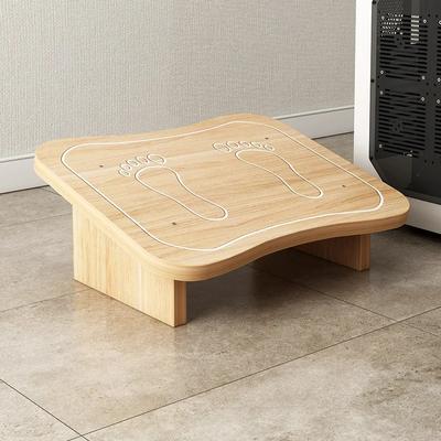 Office Footstool Household Creative Tiptoe Piano Footstool Ergonomic Footrest Under Computer Desk Footrest Wooden Foot Pedal New